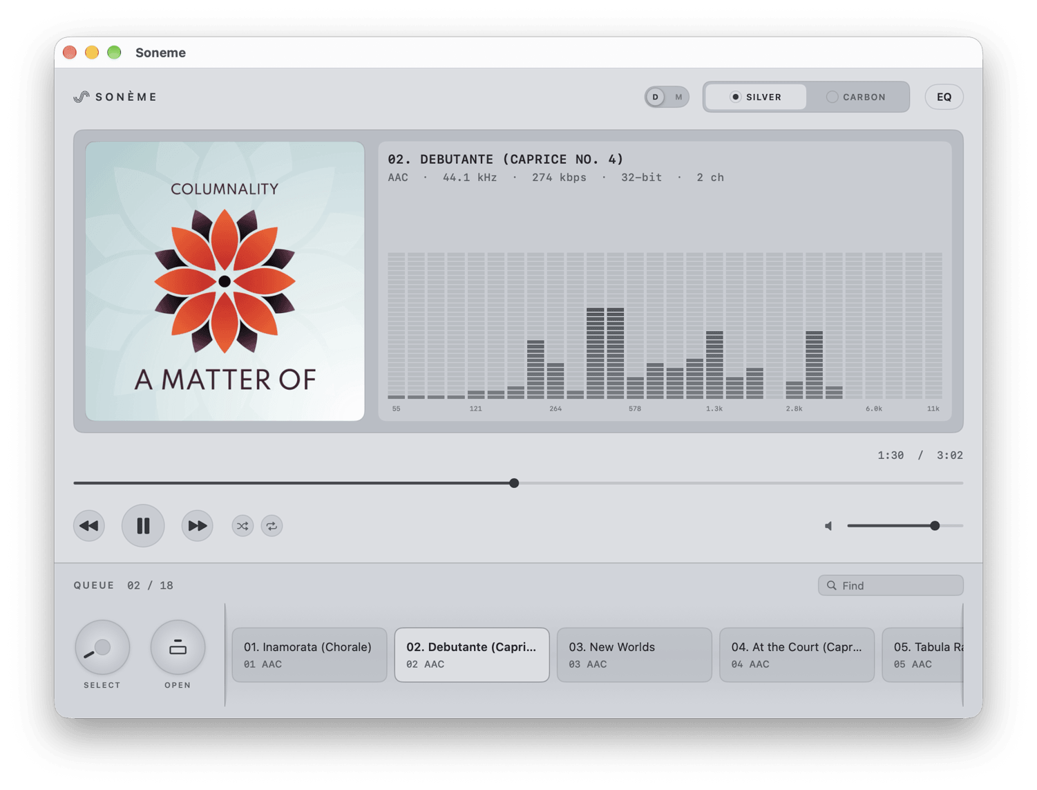 Soneme playing an album